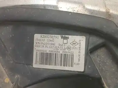 Автозапчастина б/у права фа для renault kangoo (f/kc0) authentique посилання на oem iam 8200236591  8200236591