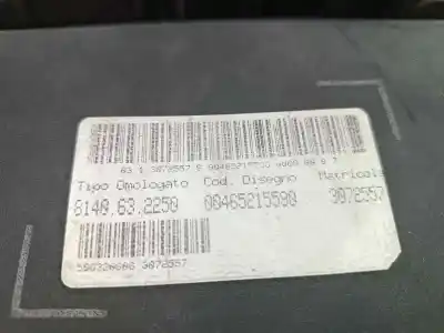 Pièce détachée automobile d'occasion moteur complet pour fiat ducato furgón (230l) 2.8 d références oem iam 8140 sofin8140 99461365 