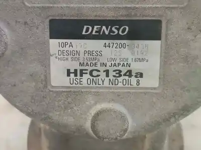 Second-hand car spare part air conditioning compressor for land rover discovery (salljg/lj) tdi oem iam references 447200  447200