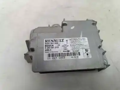 Peça sobressalente para automóvel em segunda mão centralina de airbag por renault clio iii confort dynamique referências oem iam 8200563368