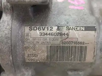 Автозапчастина б/у компресор кондиционера для renault kangoo (f/kc0) express campus посилання на oem iam 8200716562 sd6vda 8200716562 Автозапчастина б/у компресор кондиционера для renault kangoo (f/kc0) express campus посилання на oem iam 8200716562 sd6vda 8200716562