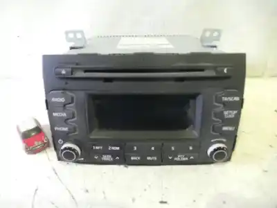 Piesă de schimb auto la mâna a doua sistem audio / cd radio casetofon pentru kia sportage concept 4x2 referințe oem iam 961503u010wk