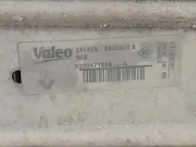 Second-hand car spare part intercooler for renault clio iii pack authentique oem iam references 8200471885  8200471885