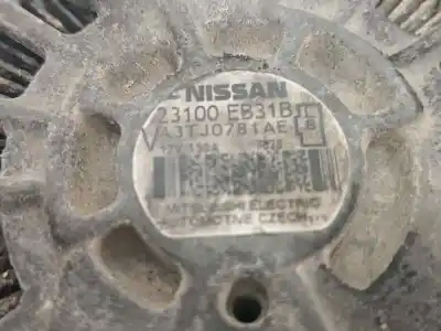 Автозапчасти б/у генератор за nissan navara pick-up (d40m) double cab le 4x4 ссылки oem iam 23100eb31b  23100eb31b