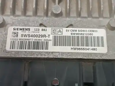 Автозапчасти б/у блок управления двигателем за peugeot 307 break/sw (s2) sw pack ссылки oem iam 5ws40029r  