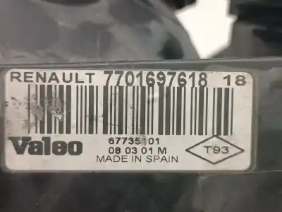 Автозапчастина б/у права фа для renault clio ii fase i (b/cbo) 1.2 посилання на oem iam 7701697618  7701697618