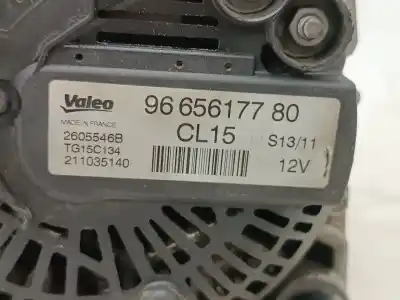 Peça sobressalente para automóvel em segunda mão alternador por peugeot partner (s2) combi plus referências oem iam 9665617780  