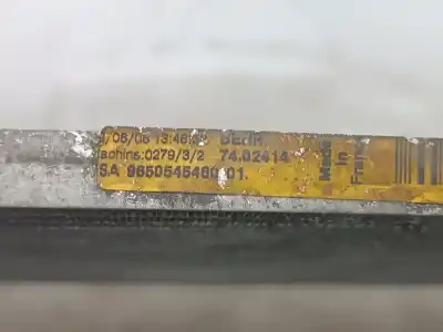 Peça sobressalente para automóvel em segunda mão condensador / radiador de ar condicionado por citroen c4 coupe vtr referências oem iam 9650545480  9650545480