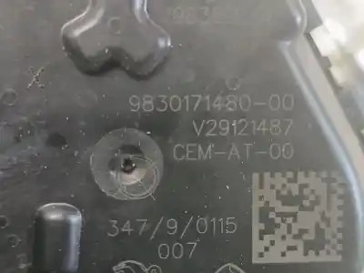 Peça sobressalente para automóvel em segunda mão borboleta de admissão por citroen c4 cactus feel referências oem iam 9830171480  9830171480