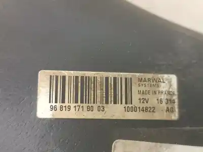 Peça sobressalente para automóvel em segunda mão depósito fap por peugeot 508 active referências oem iam 9681917180  9681917180