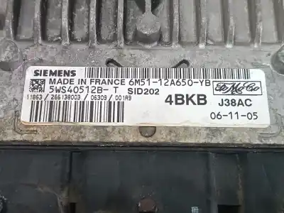 Recambio de automóvil de segunda mano de centralita motor uce para ford grand c-max 1.0 ecoboost cat referencias oem iam   6m5112a650