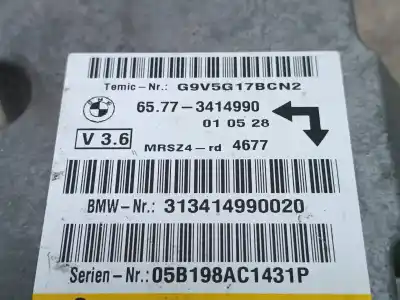 İkinci el araba yedek parçası hava yastigi kontrol ünitesi için bmw x3 (e83) 2.0d oem iam referansları 3414990  3414990