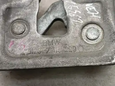 Second-hand car spare part bonnet lock for bmw x3 (e83) 2.0d oem iam references 51237115229  51237115229