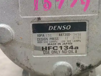 Pezzo di ricambio per auto di seconda mano compressore aria condizionata per land rover discovery (salljg/lj) tdi riferimenti oem iam 4472003438  4472003438