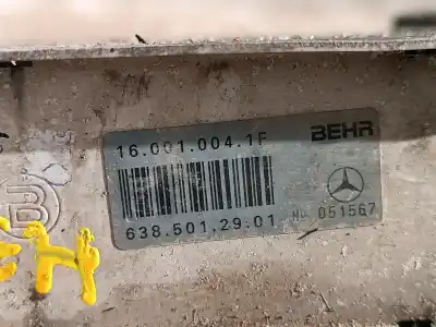 Gebrauchtes Autoersatzteil zwischenkühler zum mercedes-benz vito autobús (w638) 110 cdi 2.2 (638.194) oem-iam-referenzen 6385012901  6385012901