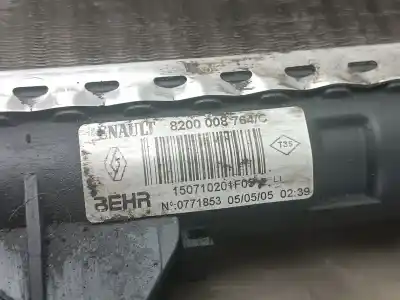 Автозапчастина б/у водяний радіатор для renault laguna ii (bg0) authentique посилання на oem iam 8200008764  8200008764