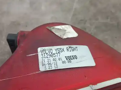 Peça sobressalente para automóvel em segunda mão farolim nevoeiro traseiro direito por volvo v40 r-design referências oem iam 31395551  31395551
