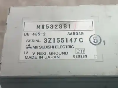 Pezzo di ricambio per auto di seconda mano display multifunzione per mitsubishi montero (v60/v70) 3.2 di-d avance riferimenti oem iam mr532881  mr532881