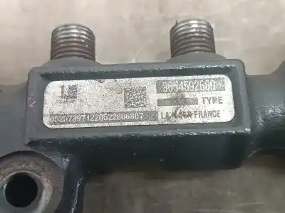 Peça sobressalente para automóvel em segunda mão régua / rampa de injetores por citroen c3 1.6 hdi audace referências oem iam 9654592680  9654592680