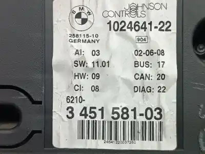 Peça sobressalente para automóvel em segunda mão quadrante por bmw x3 (e83) 2.0 16v cat referências oem iam 102464122  102464122