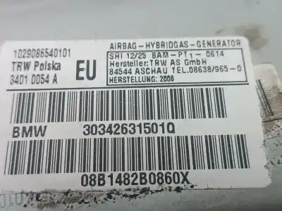 Pezzo di ricambio per auto di seconda mano airbag lato anteriore sinistro per bmw x3 (e83) 2.0 16v cat riferimenti oem iam 34010054  34010054