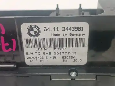Second-hand car spare part climate control for bmw x3 (e83) 2.0 16v cat oem iam references 64113443981  64113443981