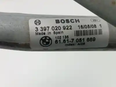 Second-hand car spare part front windshield wiper motor for bmw x3 (e83) 2.0 16v cat oem iam references 3397020922  3397020922