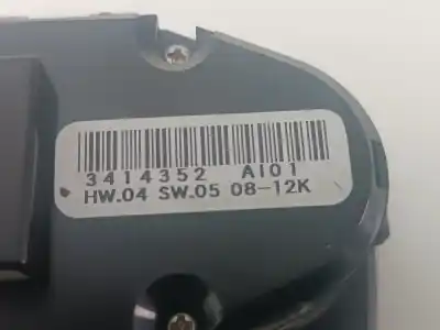 Second-hand car spare part left front power window switch for bmw x3 (e83) 2.0 16v cat oem iam references 3414352  3414352