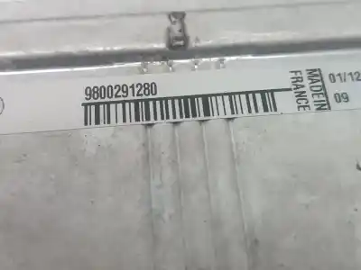 Peça sobressalente para automóvel em segunda mão intercooler por citroen c4 lim. business referências oem iam 9800291280  9800291280