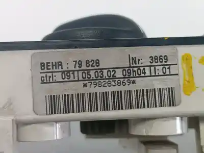 Pezzo di ricambio per auto di seconda mano controllo riscaldamento / aria condizionata per renault kangoo (f/kc0) alize riferimenti oem iam 79828  79828 Pezzo di ricambio per auto di seconda mano controllo riscaldamento / aria condizionata per renault kangoo (f/kc0) alize riferimenti oem iam 79828  79828