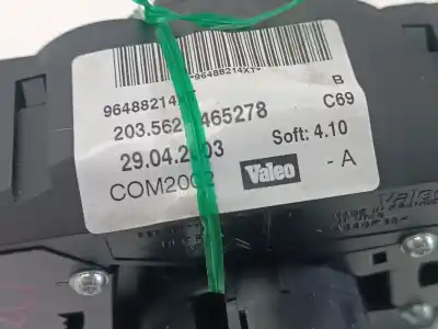 Peça sobressalente para automóvel em segunda mão comutador de piscas  por citroen c3 8hx referências oem iam 96488214xt  96488214xt