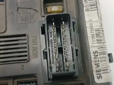 Peça sobressalente para automóvel em segunda mão centralina bsm por citroen c3 8hx referências oem iam 9643498880  9643498880