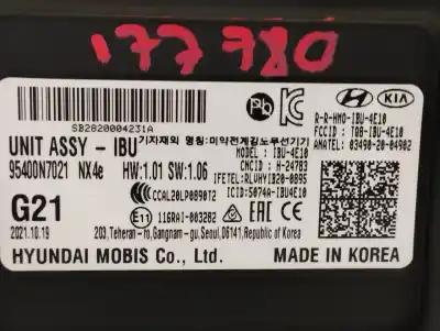 Pezzo di ricambio per auto di seconda mano modulo elettronico per hyundai tucson style 2wd riferimenti oem iam 95400n7021  