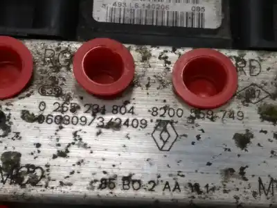 Pezzo di ricambio per auto di seconda mano abs per renault clio iii dynamique riferimenti oem iam 0265231804 0265800559 8200559749