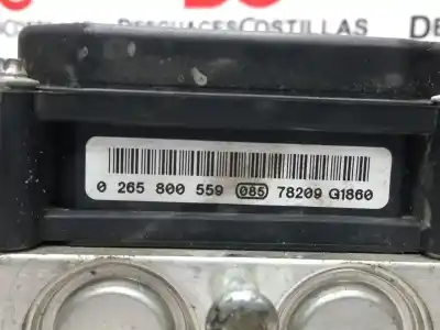 Second-hand car spare part abs for renault clio iii dynamique oem iam references 0265232077 0265800559 8200747140