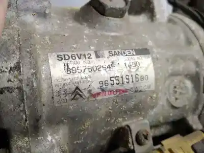 Second-hand car spare part Air Conditioning Compressor for CITROEN C2 Audace OEM IAM references 9655191680 96 551 916 80 SD6V12 1450 SD6V12 1450F 9655191680 SD6V121450 SD6V121450F