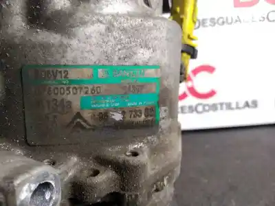 Second-hand car spare part air conditioning compressor for citroen c4 sedan 1.6 16v hdi fap oem iam references 9651910980 sd6c12 1351 sd6c12 1351f sd6c12 1363 sd6c121351 sd6c121351f sd6c121363