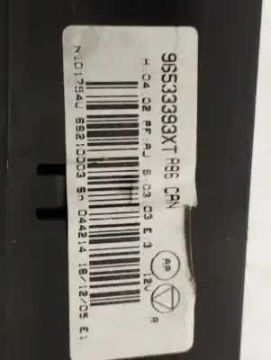 Second-hand car spare part climate control for citroen c3 hdi 70 furio oem iam references 96533393xt  