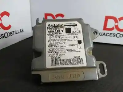 Pezzo di ricambio per auto di seconda mano centralina airbag per renault scenic (ja..) 1.9 dti rt riferimenti oem iam 600639500 600 63 95 00 8200117652a