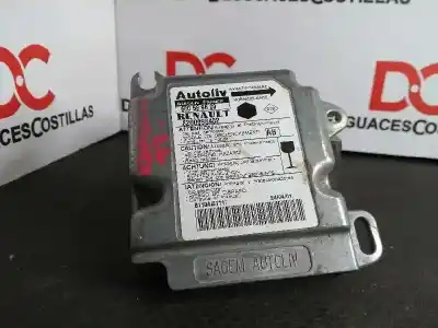 Pezzo di ricambio per auto di seconda mano centralina airbag per renault kangoo (f/kc0) authentique riferimenti oem iam 600589600 600 58 96 00 8000098402