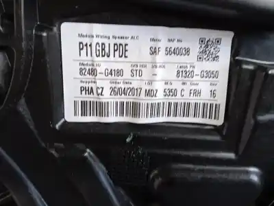 Peça sobressalente para automóvel em segunda mão  por HYUNDAI I30 (PD)  Referências OEM IAM 82480G4180  