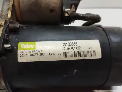 Pezzo di ricambio per auto di seconda mano motorino di avviamento per opel corsa c elegance riferimenti oem iam 091302838  