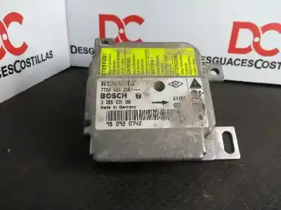 Автозапчастина б/у блок управління подушками безпеки для RENAULT CLIO II FASE I (B/CBO) 1.2 Посилання на OEM IAM 7700434205 0 285 001 156 0285001156