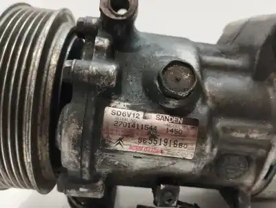 Second-hand car spare part air conditioning compressor for citroen c3 hdi 70 furio oem iam references 9646279880 sd6v12 1438 sd6v12 1439 sd6v12 1459 sd6v12 1438f sd6v12 1430 sd6v121438 sd6v121439 sd6v121430 sd6v121459 sd6v121438
