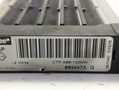 Second-hand car spare part heater blower for citroen c3 hdi 70 furio oem iam references 664447ag  