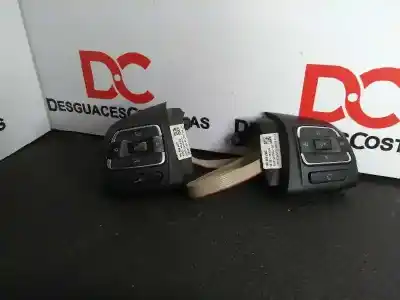 Second-hand car spare part steering wheel switch for seat leon (1p1) emocion oem iam references 1p0959538c  1p0959537h