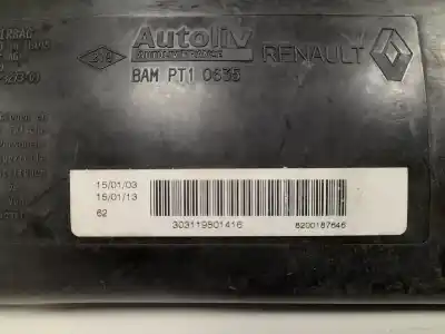 Second-hand car spare part front left side airbag for renault clio ii fase ii (b/cb0) authentique oem iam references 8200187646 303119801416 550638100