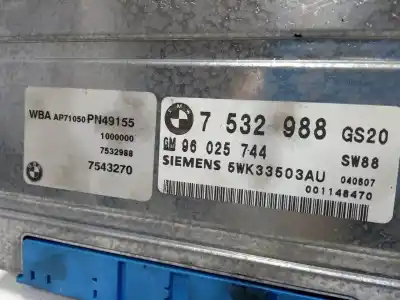 Pezzo di ricambio per auto di seconda mano CENTRALINA CAMBIO AUTOMATICO per BMW SERIE 3 TOURING (E46)  Riferimenti OEM IAM 7532988 1000000 / 7532988 / 7543270 96025744 / 5WK33503AU