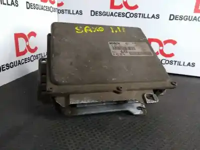 Pièce détachée automobile d'occasion CALCULATEUR MOTEUR ECU pour CITROEN SAXO  Références OEM IAM 9620398980 96 203 989 80 0261203736