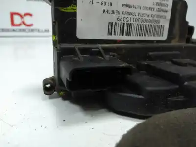 Автозапчасти б/у замок задней правой двери за RENAULT KANGOO Authentique ссылки OEM IAM 8200542366  